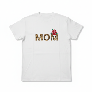 Diseño mom animal print rose
